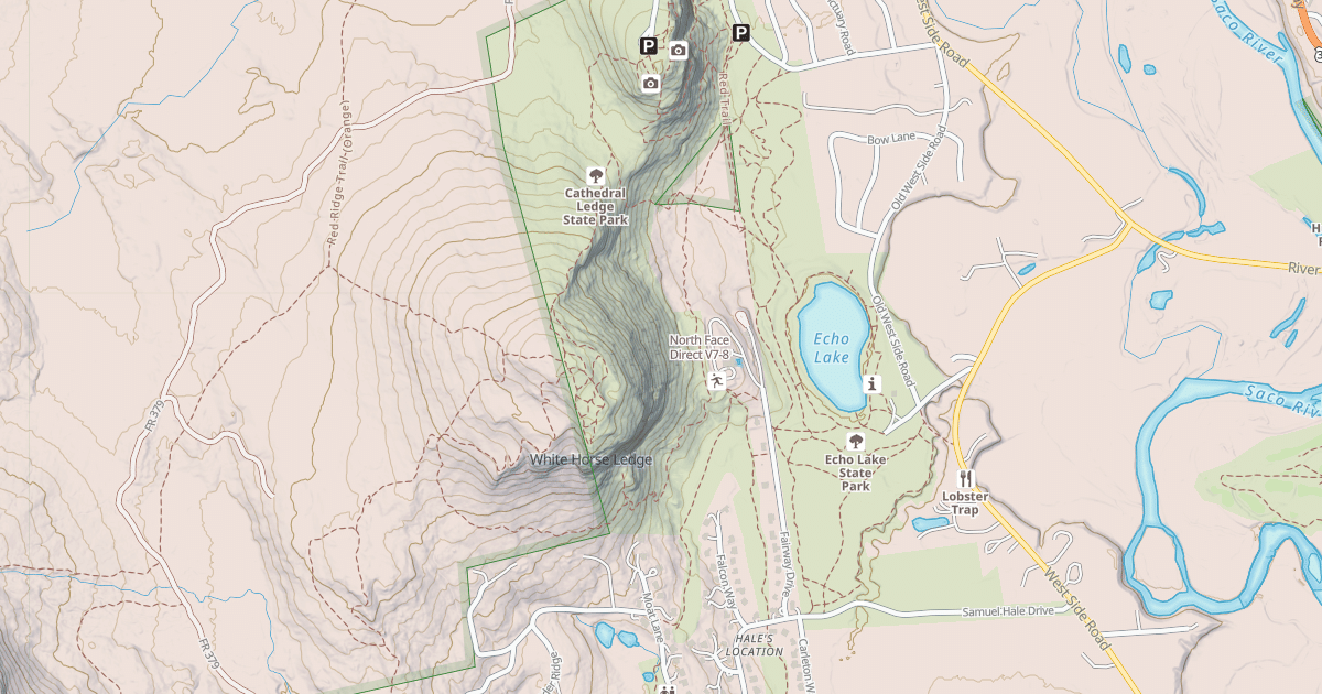 Map preview of North Face Direct