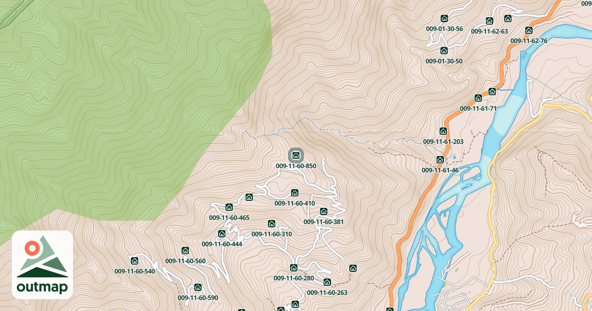 Map of 009-11-60-850