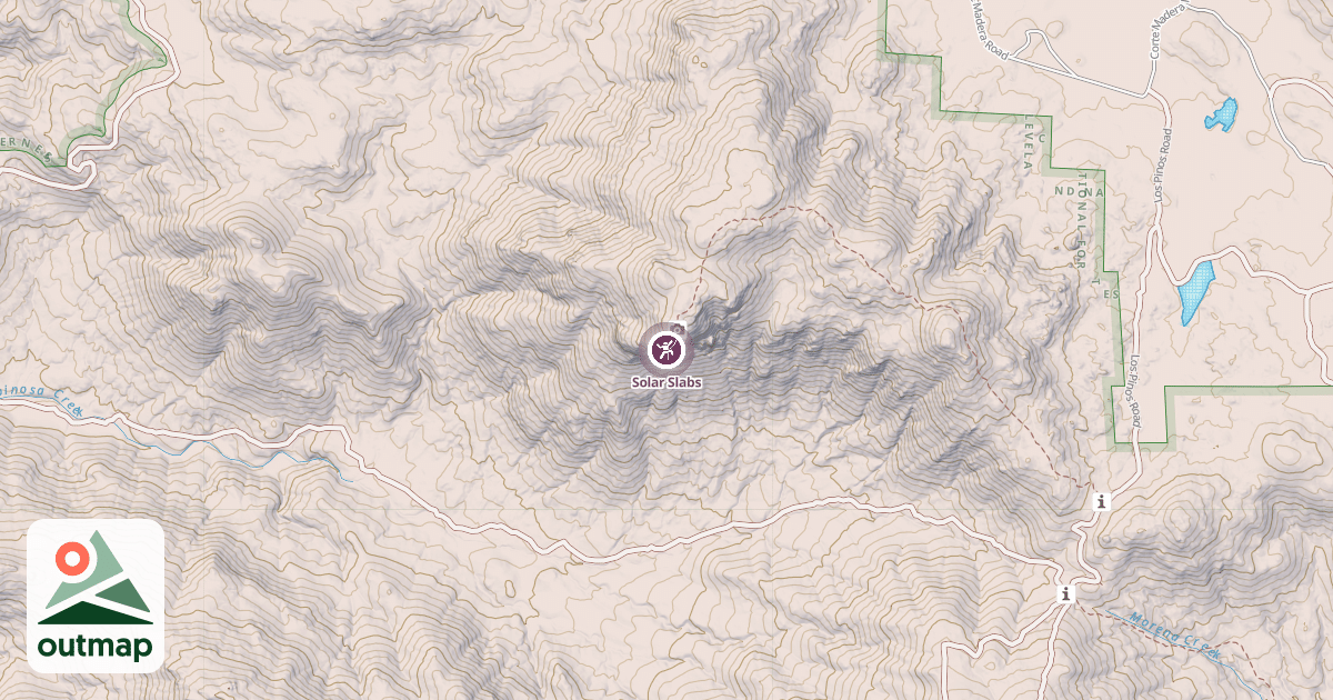 Map of Solar Slabs