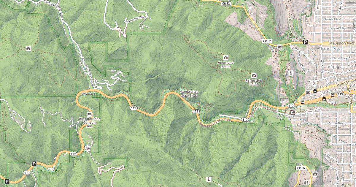 Map preview of Candelaria's Crack