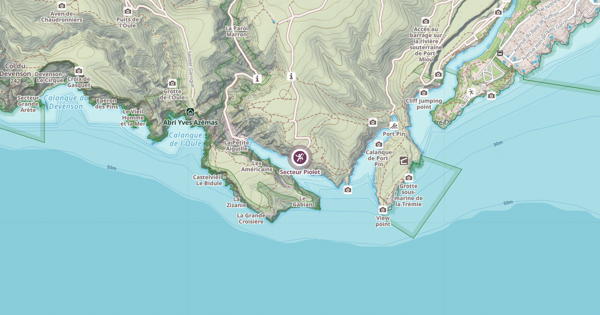 Map preview of Secteur Piolet