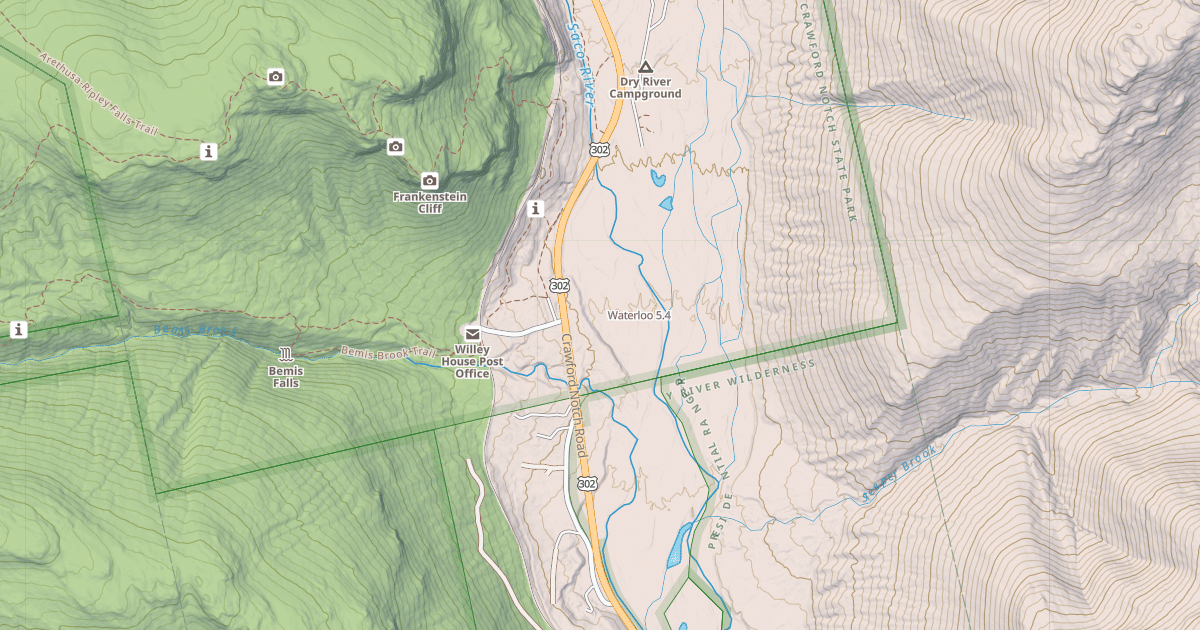 Map preview of Waterloo
