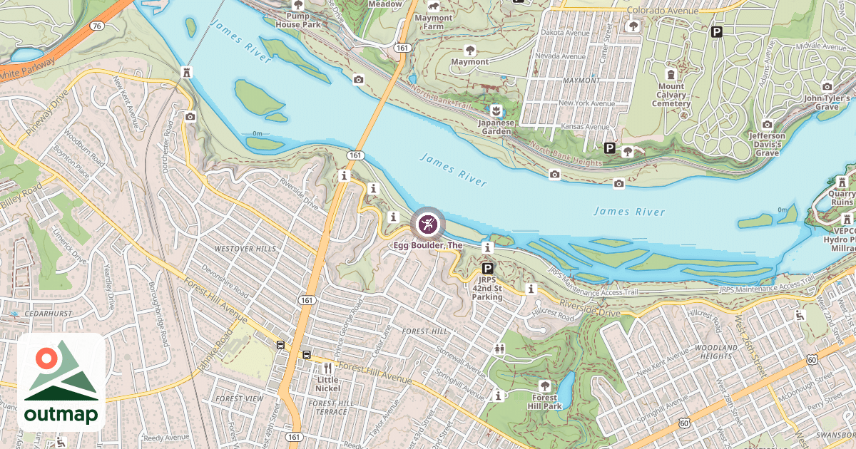 Map of Egg Boulder, The