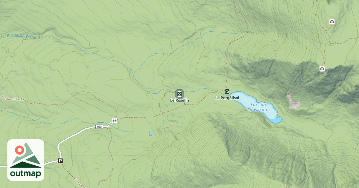 Map of Le Roselin