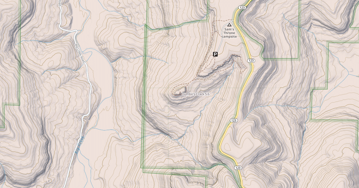 Map preview of Dumbo's Crack