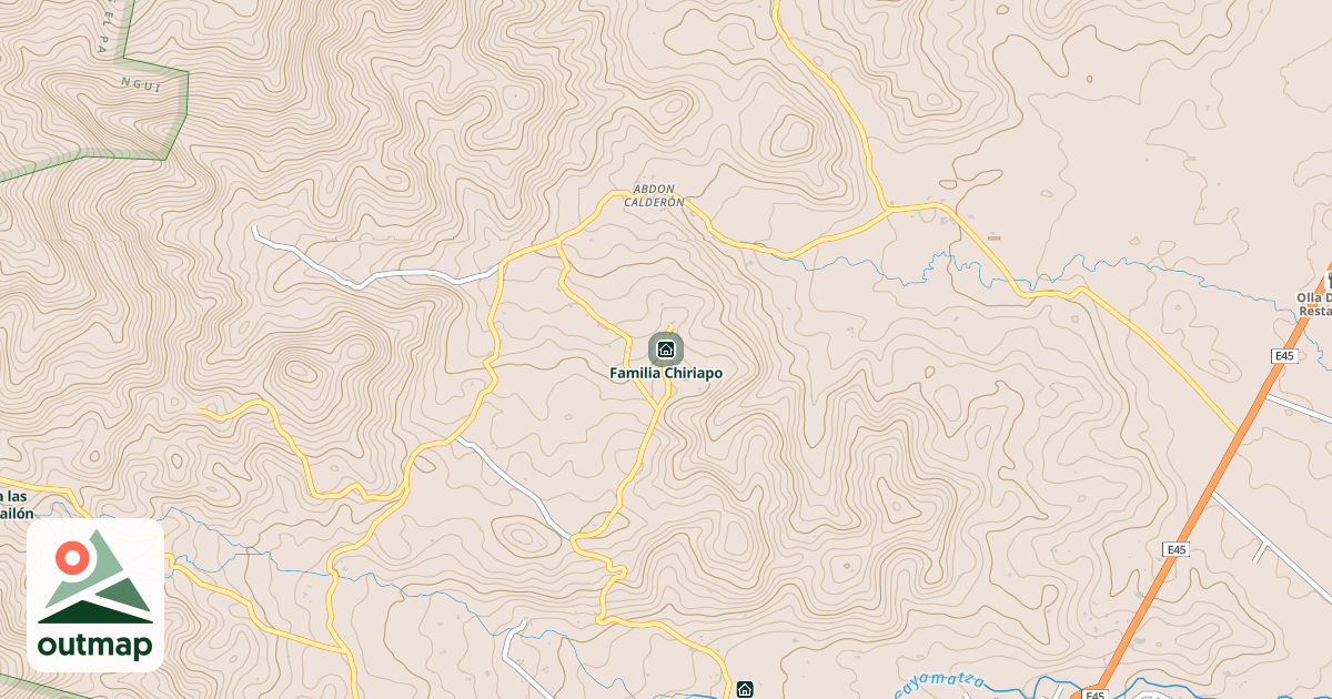 Map of Familia Chiriapo