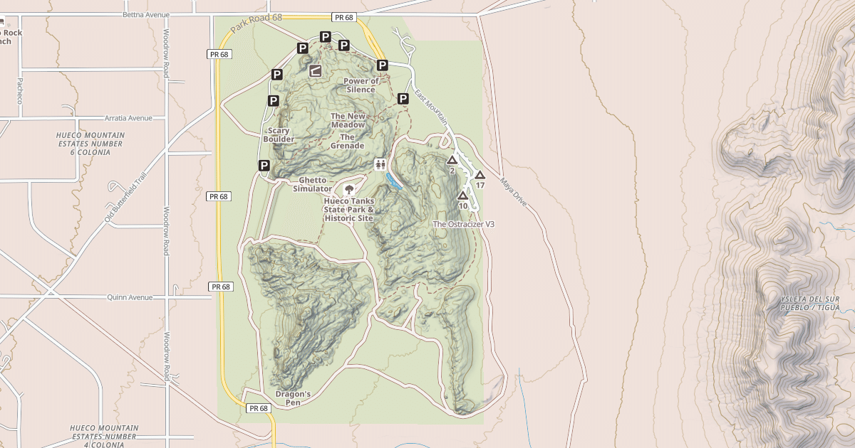 Map preview of The Ostracizer