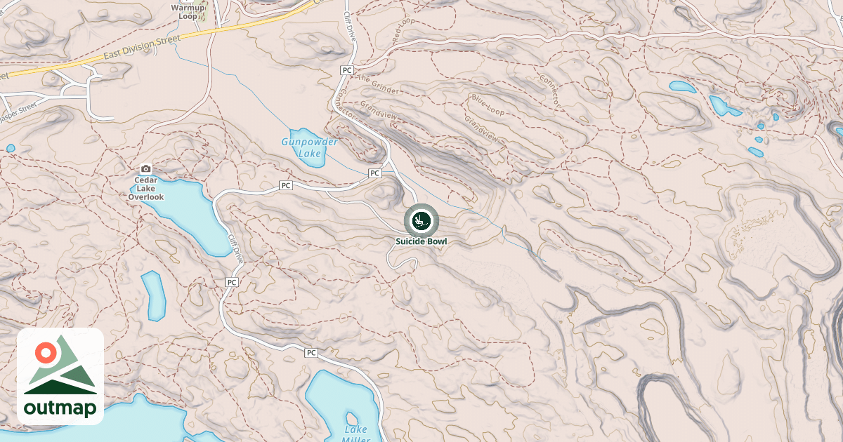Map of Suicide Bowl