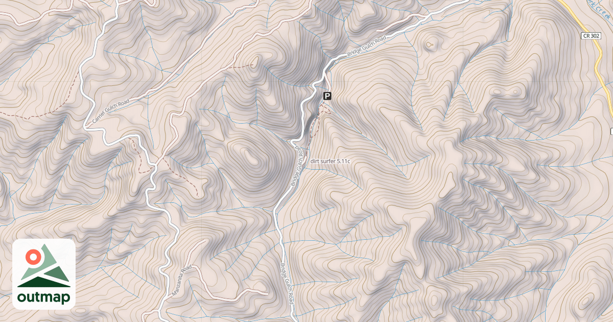 Map of dirt surfer