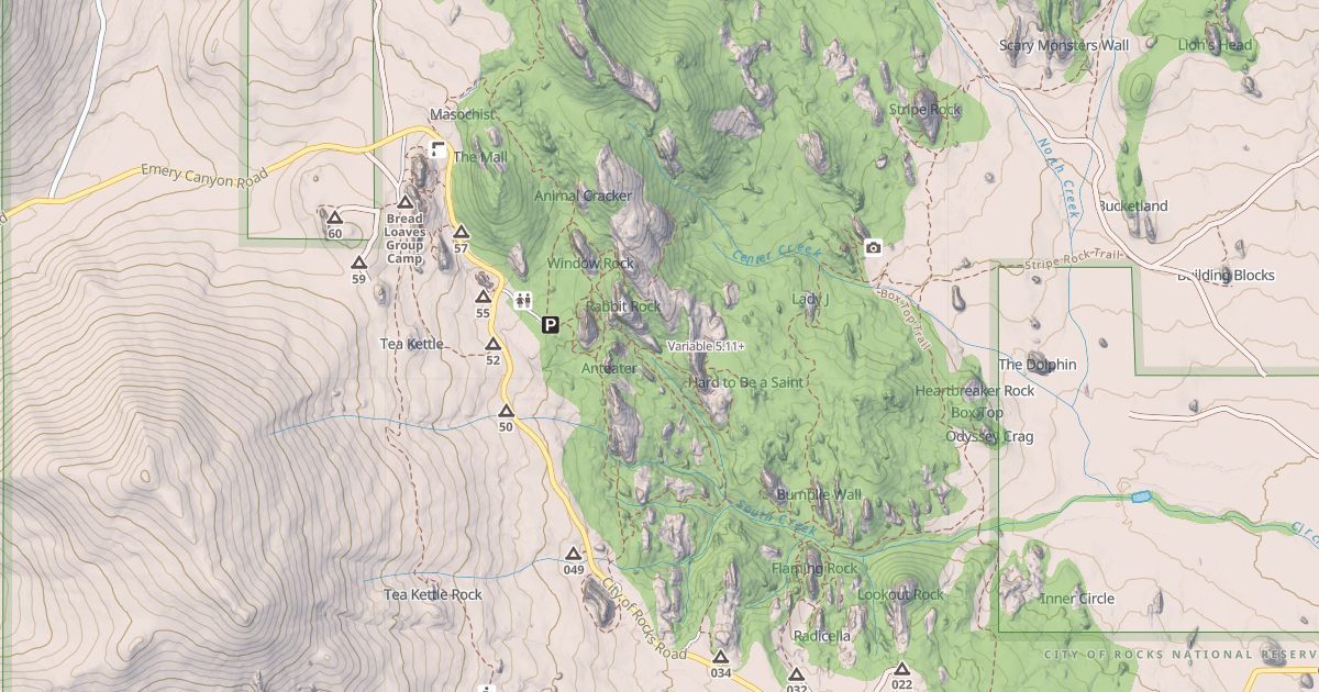 Map preview of Variable