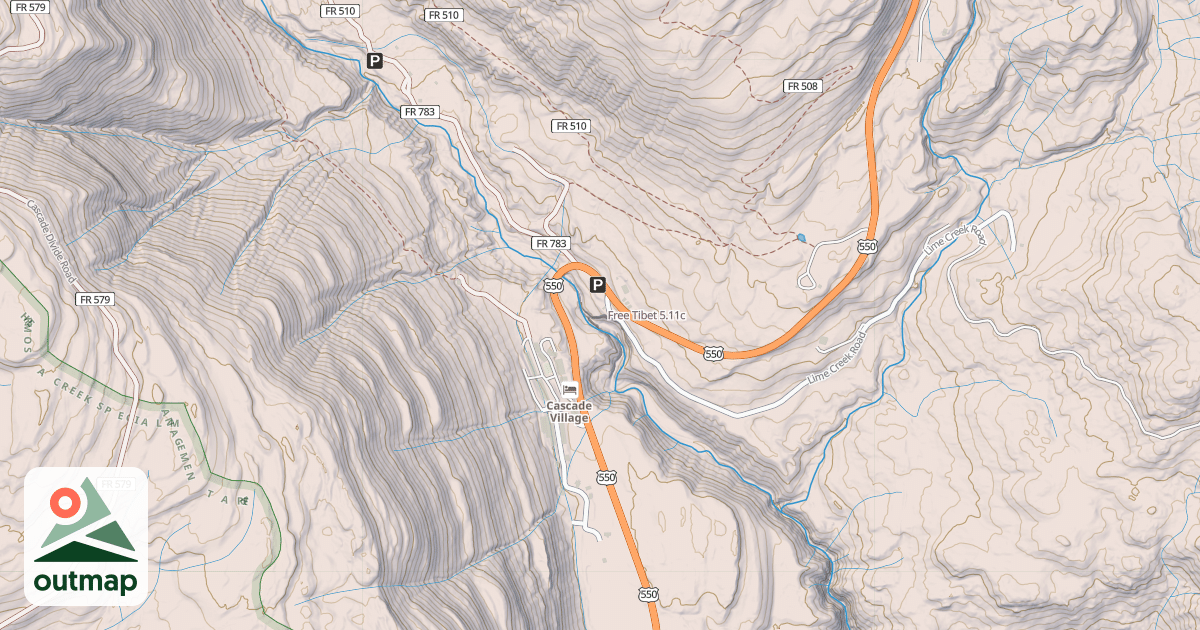 Map of Free Tibet