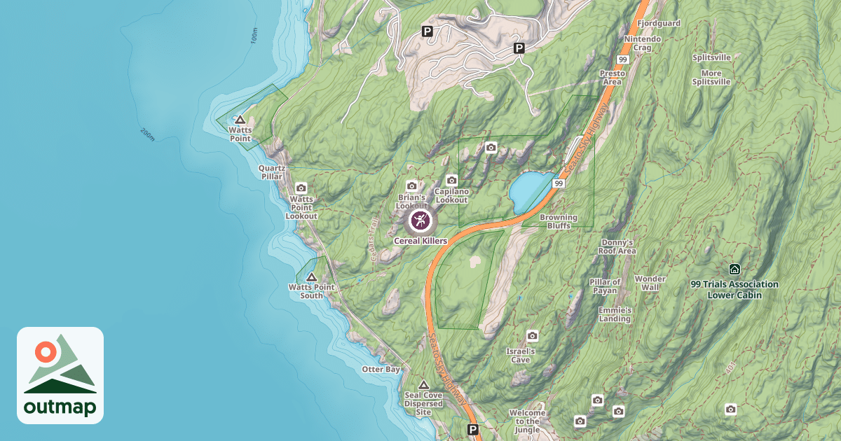 Map of Cereal Killers