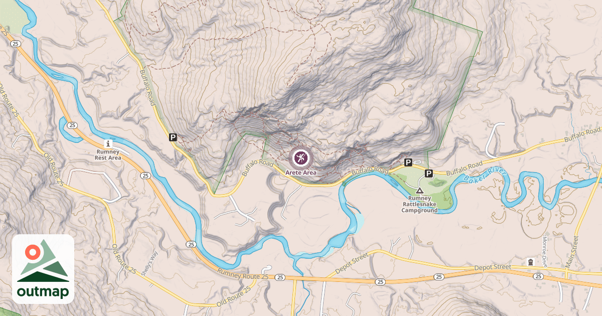 Map of Arete Area