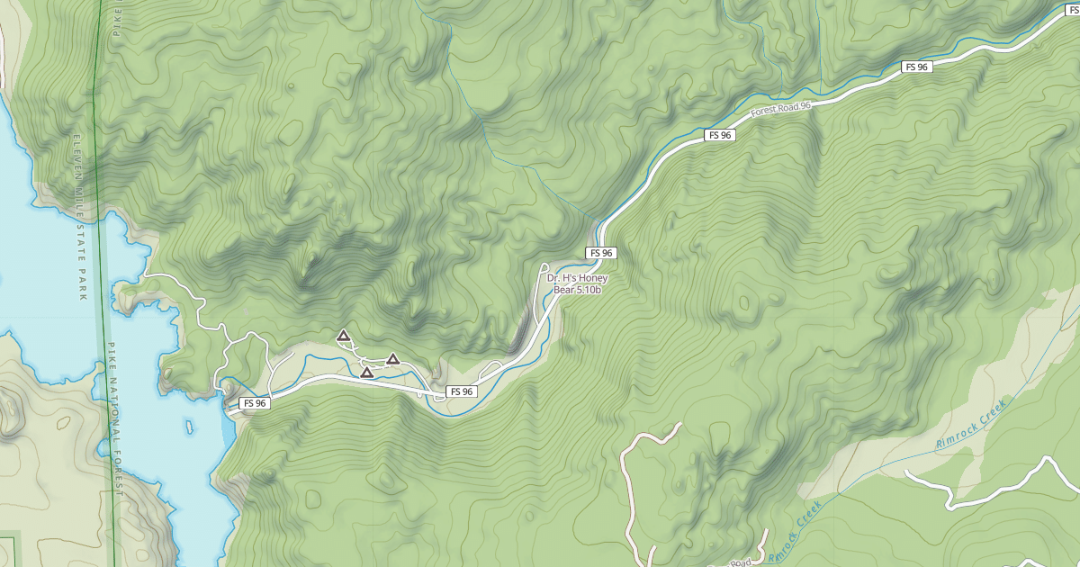 Map preview of Dr. H's Honey Bear
