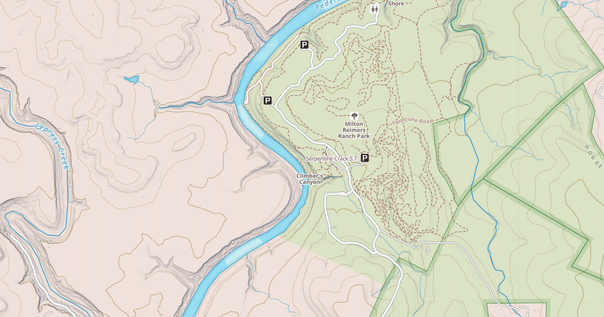 Map preview of Serpentine Crack