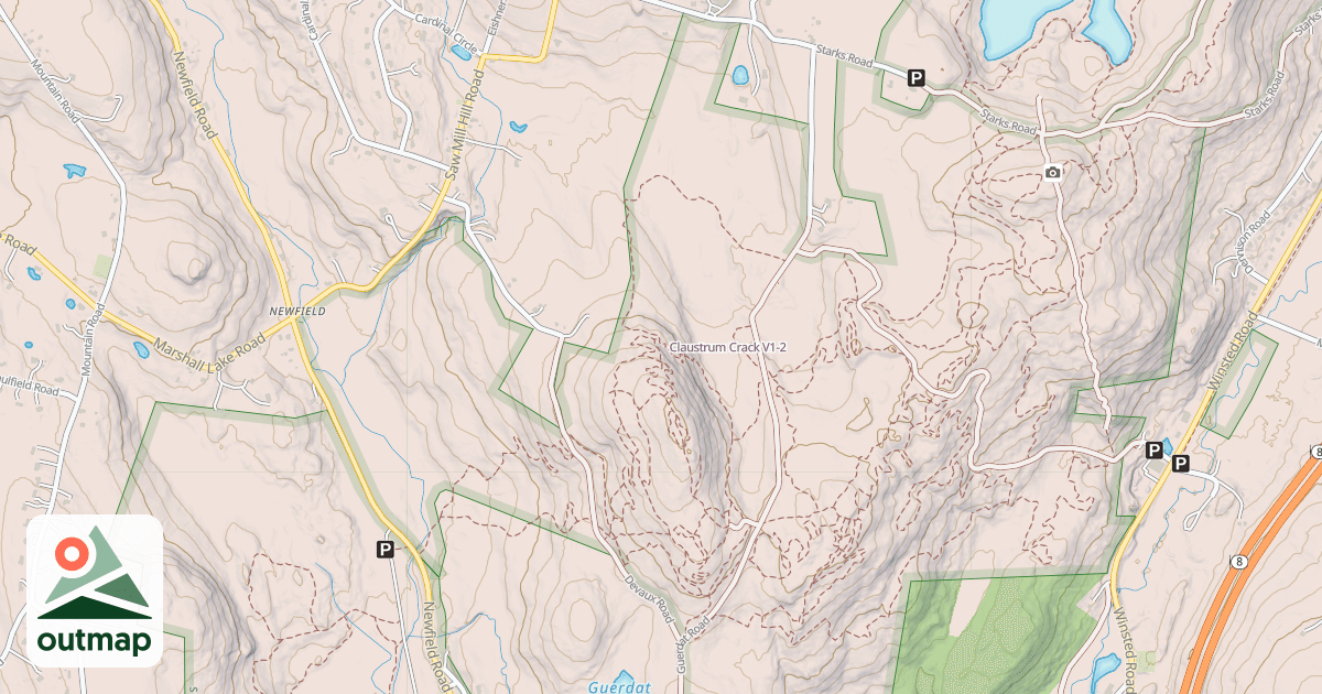 Map of Claustrum Crack