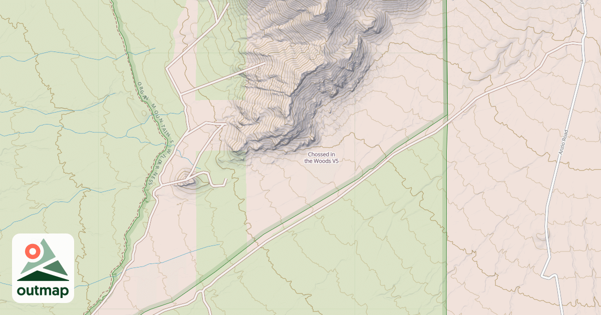 Map of Chossed in the Woods