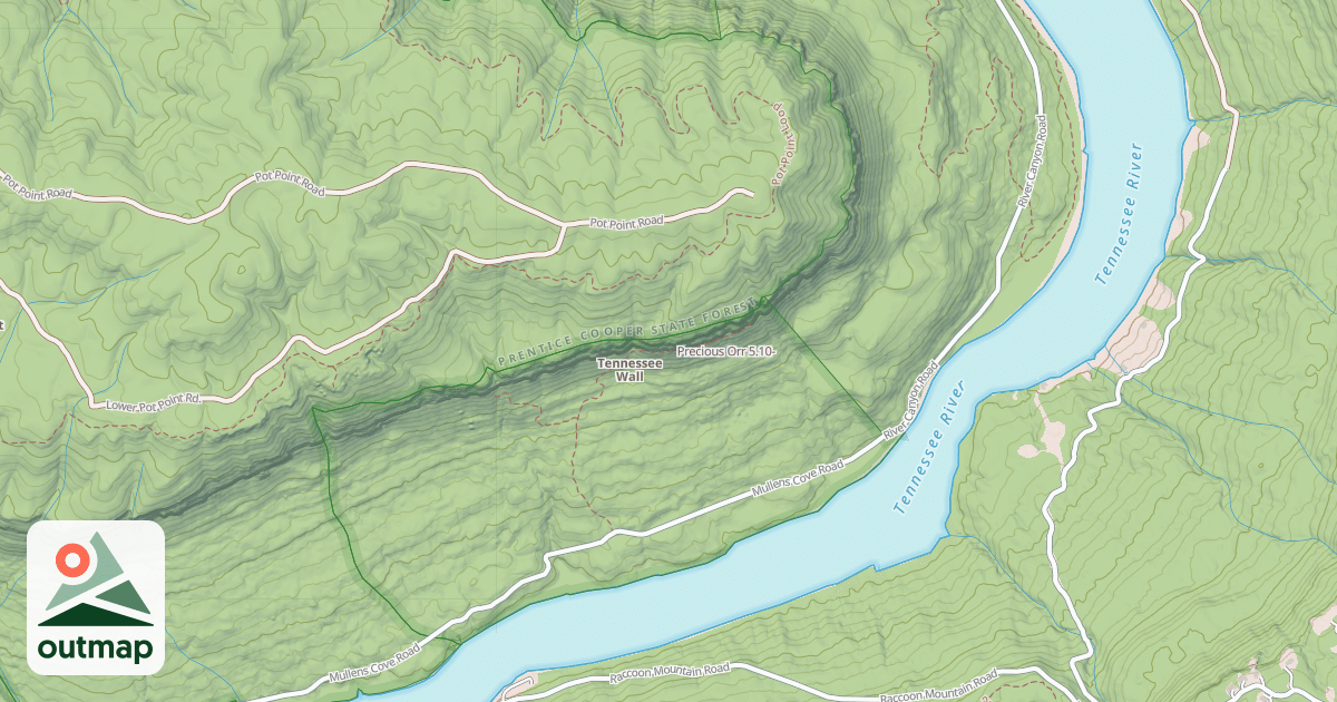 Map of Precious Orr