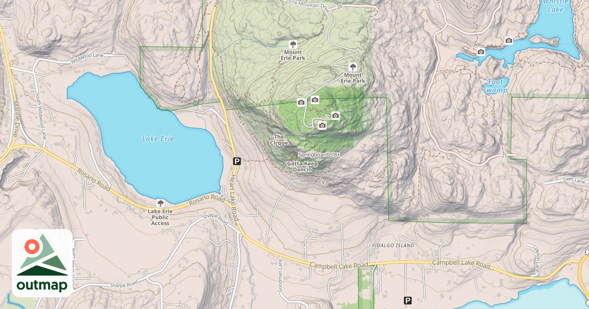 Map of Springboard