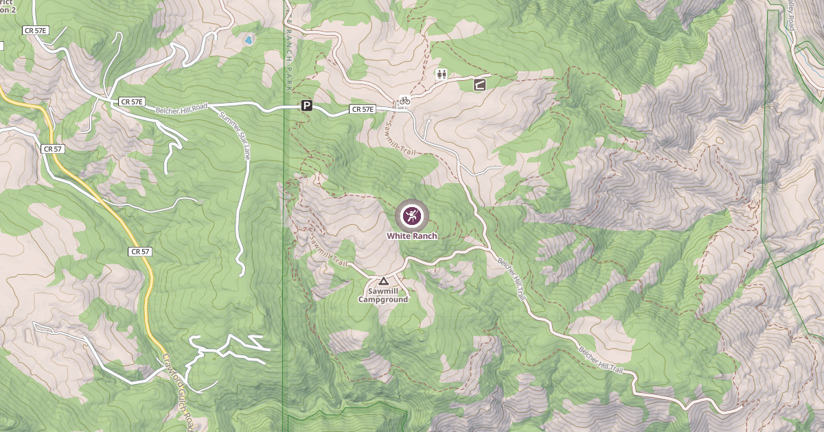 Map preview of White Ranch