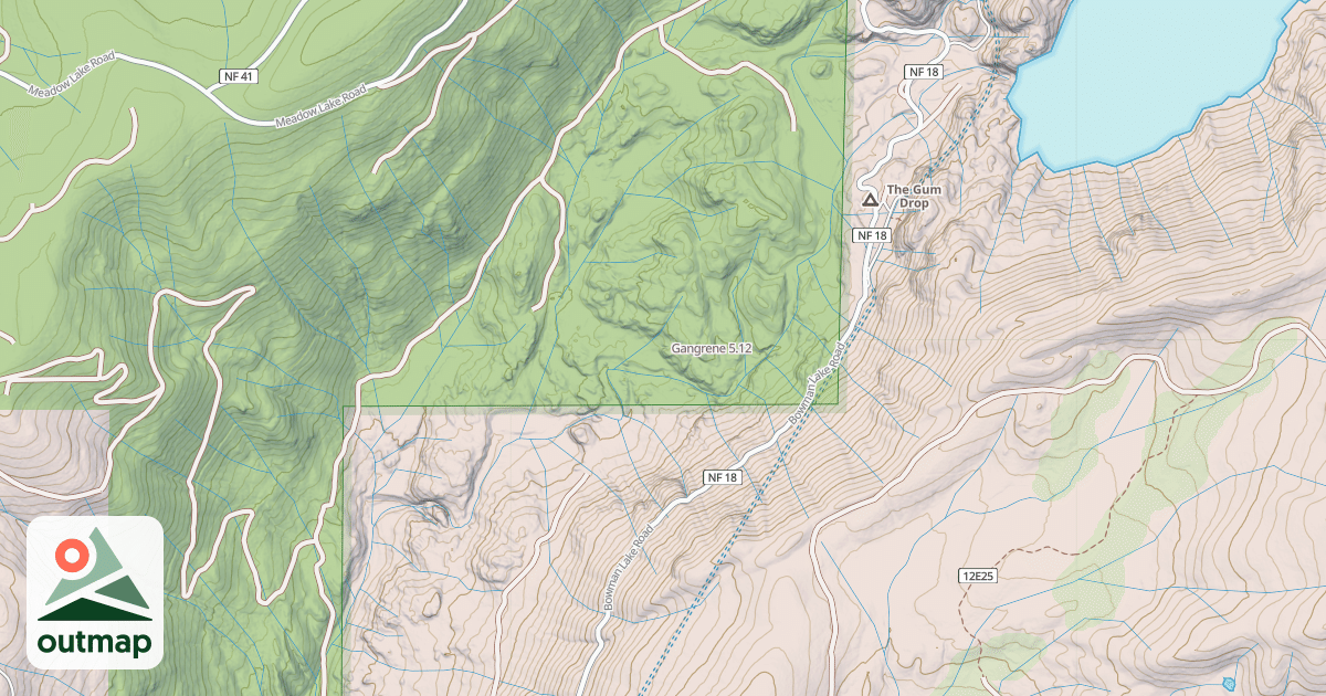 Map of Gangrene