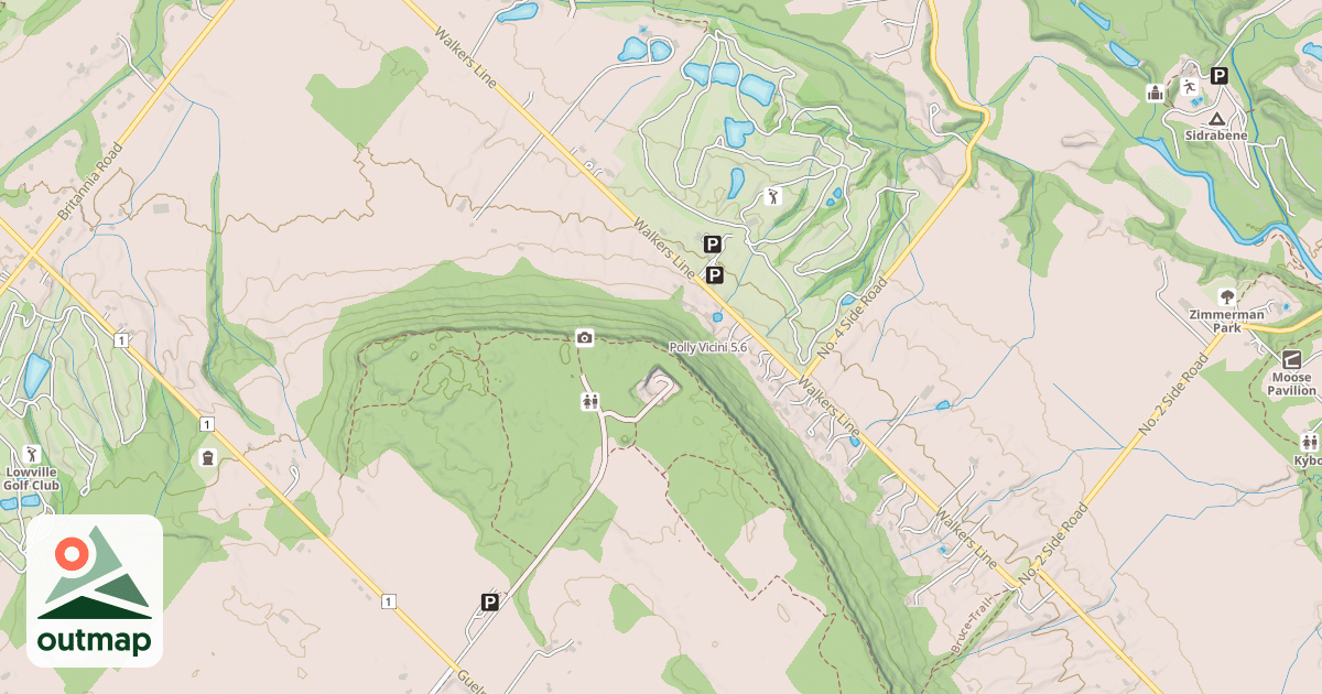 Map of Polly Vicini