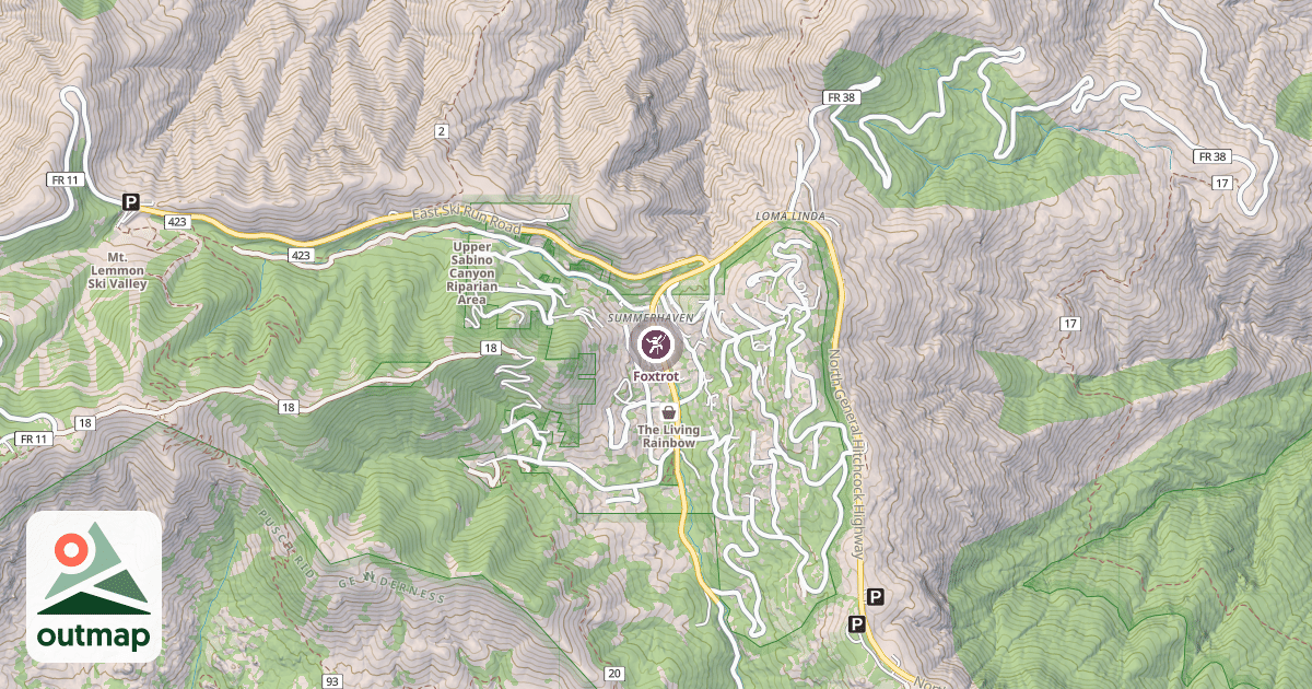 Map of Foxtrot