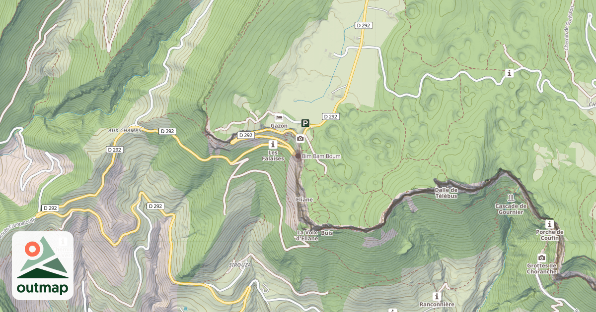 Map of Bim Bam Boum