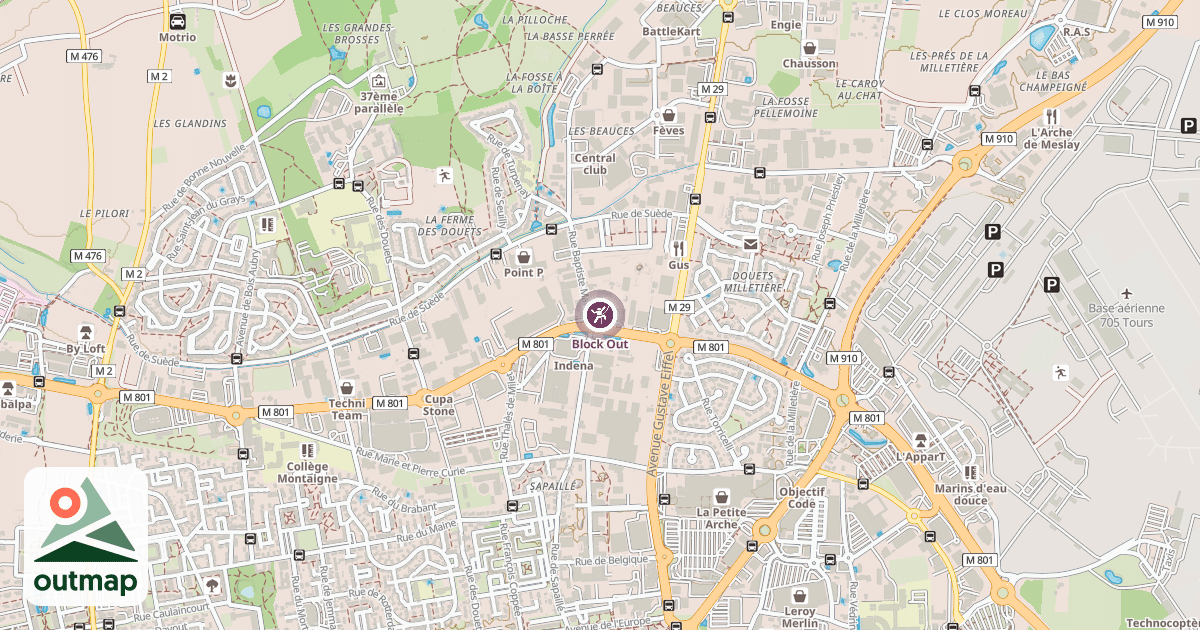 Map of Block Out