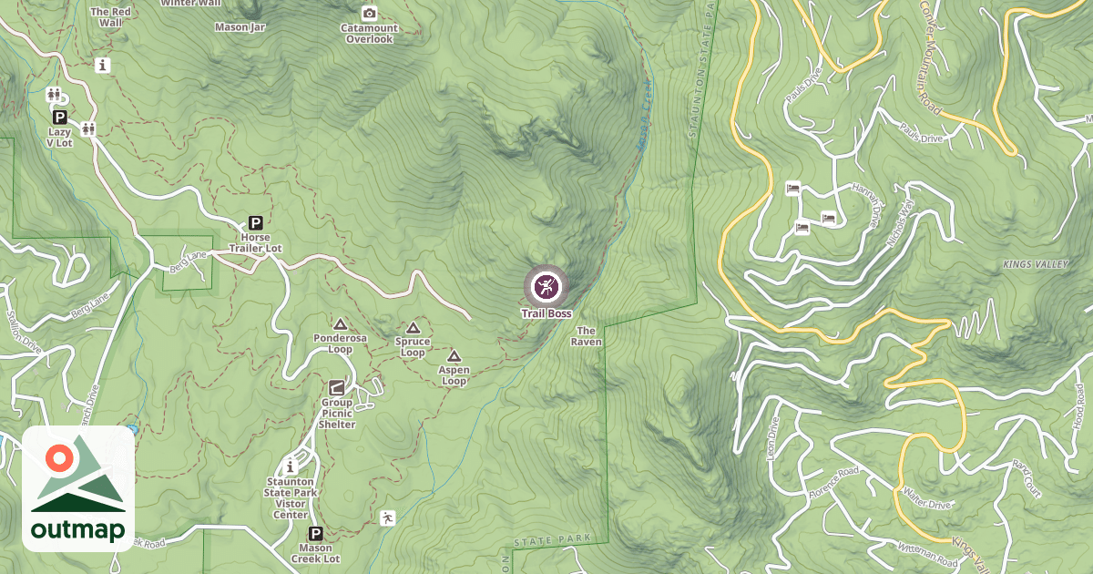 Map of Trail Boss