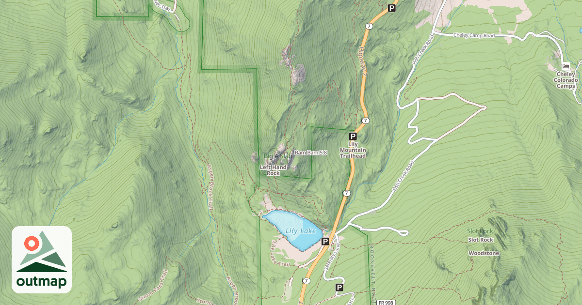Map of Bam Bam