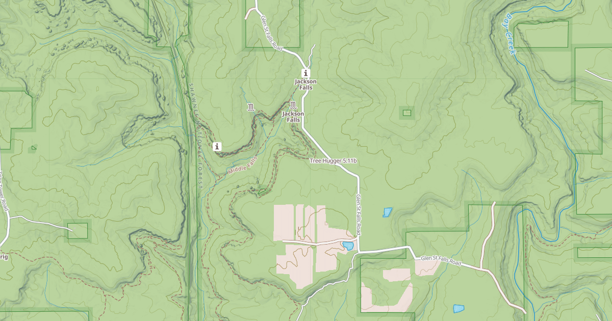 Map preview of Tree Hugger