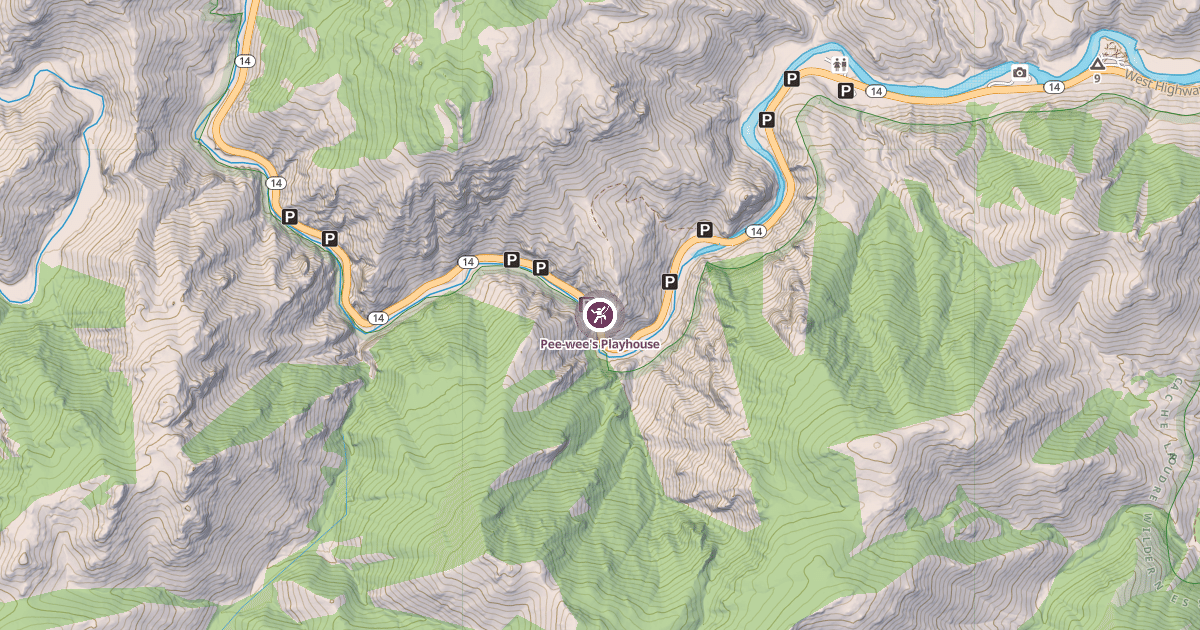 Map preview of Pee-wee's Playhouse