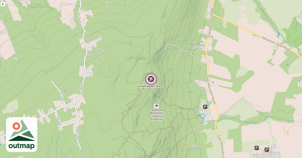 Map of Half Moon Area