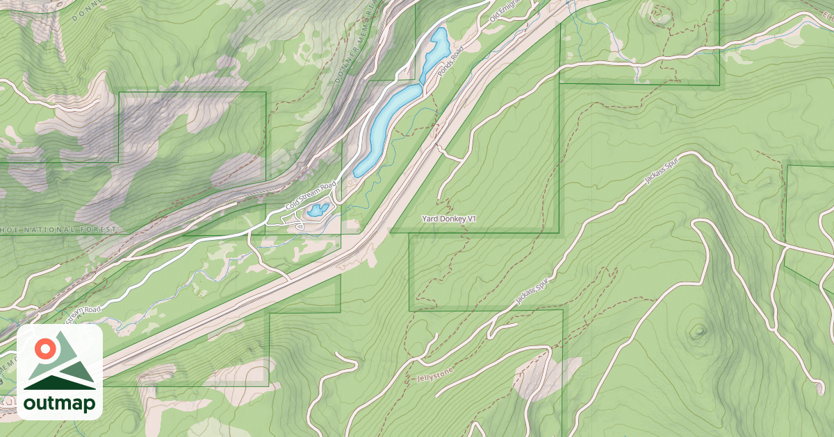 Map of Yard Donkey