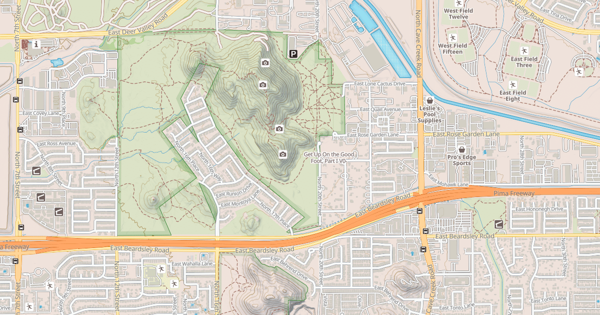 Map preview of Get Up On the Good Foot, Part I