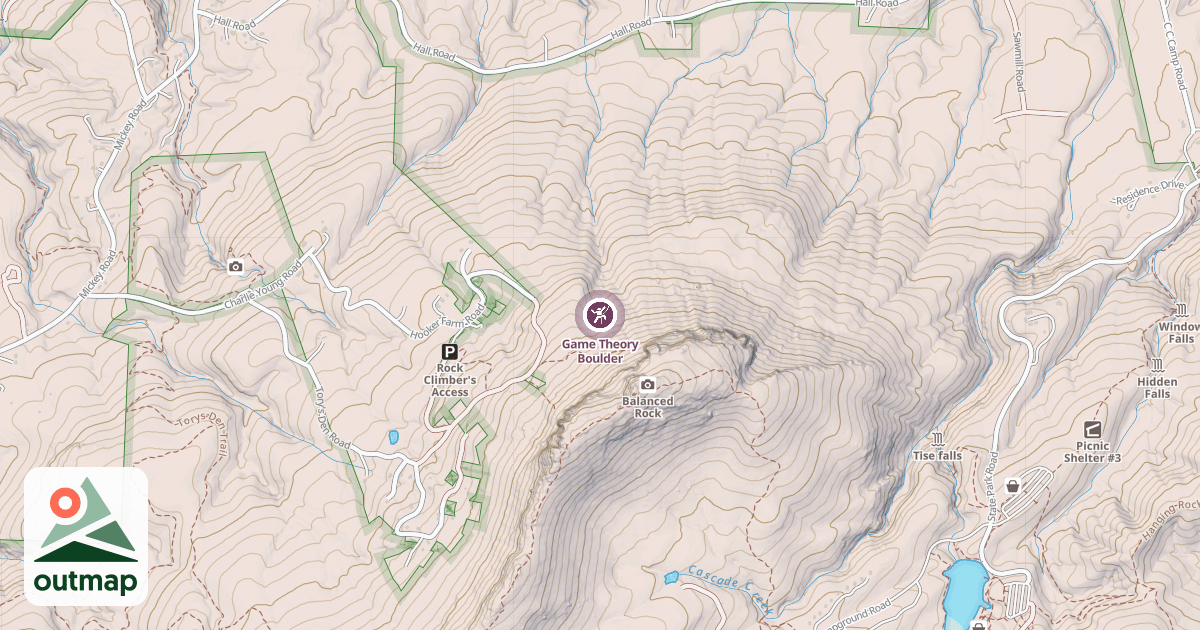 Map of Game Theory Boulder