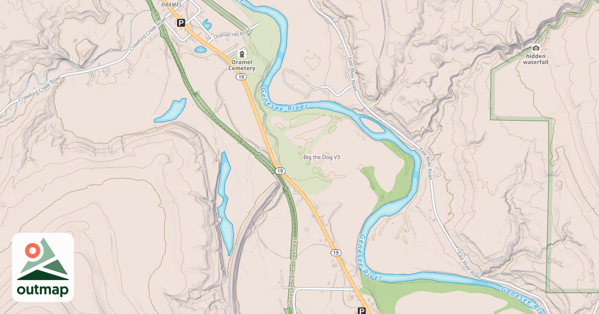 Map of Big the Dog