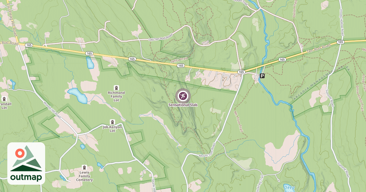 Map of Sensational Slab
