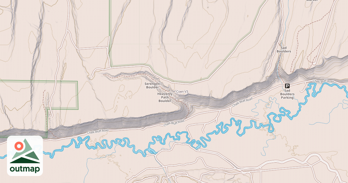 Map of Coen