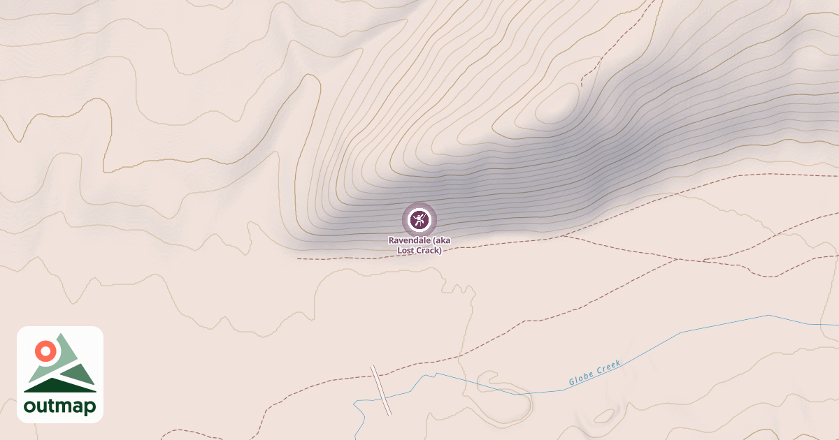 Map of Ravendale (aka Lost Crack)