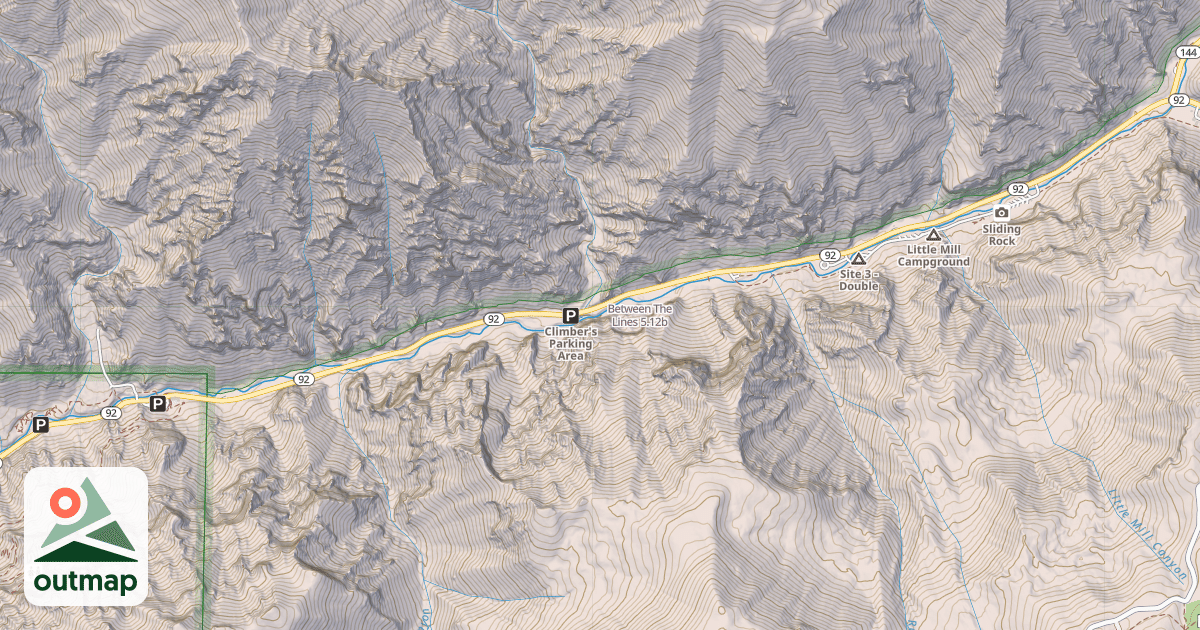 Map of Between The Lines