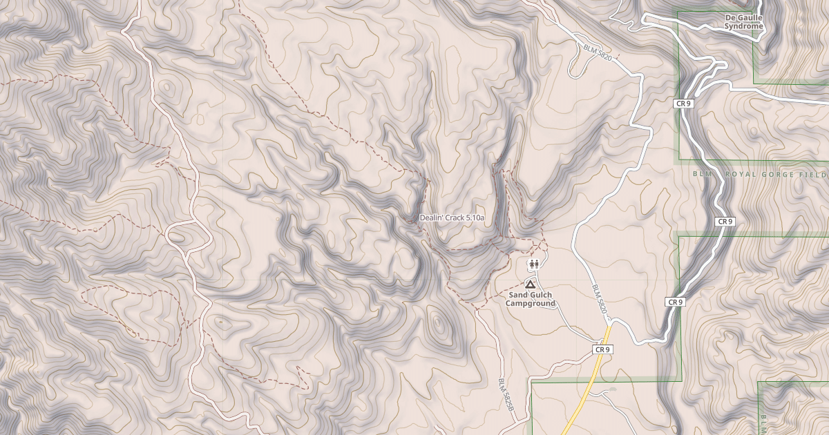 Map preview of Dealin' Crack