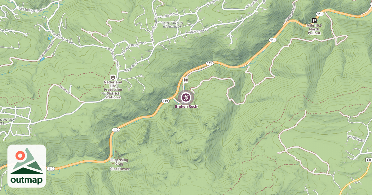 Map of Broken Rock