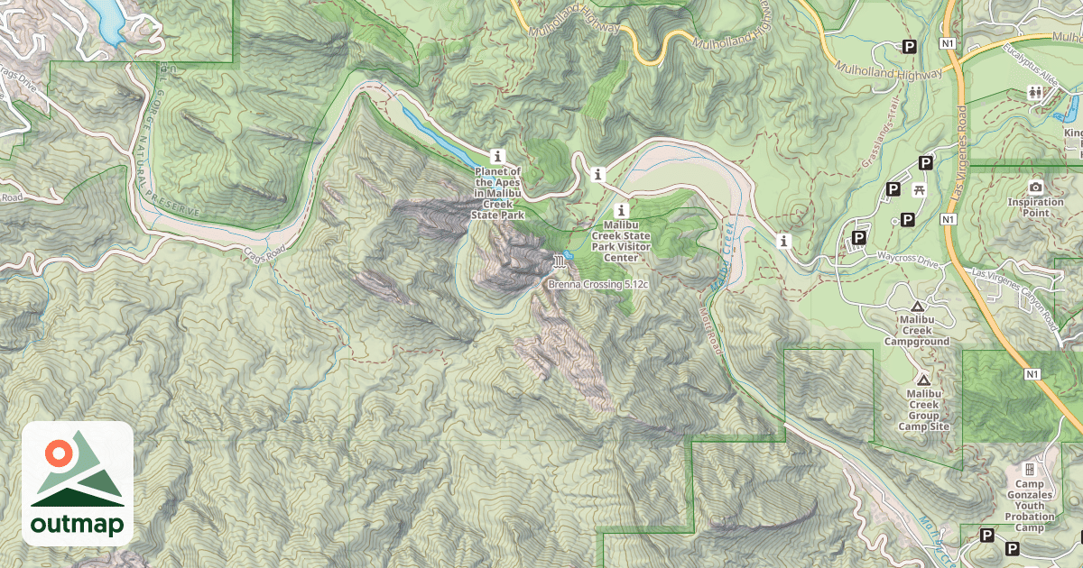 Map of Brenna Crossing