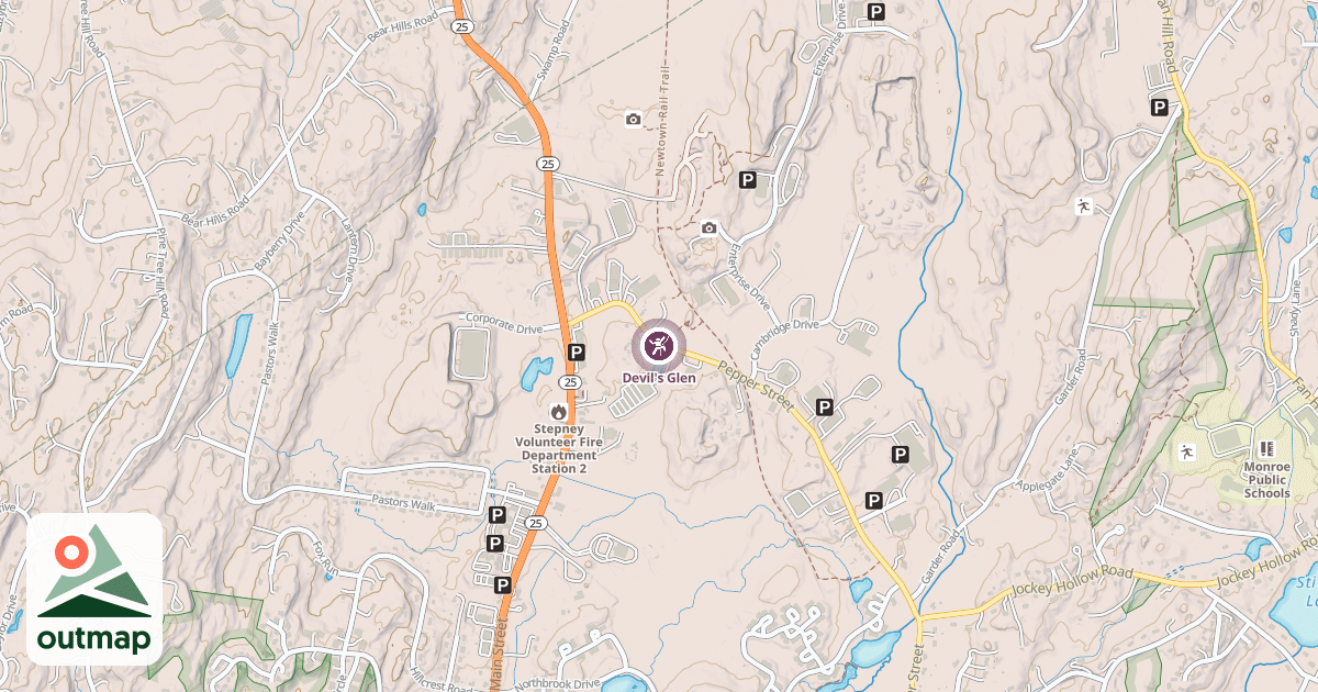 Map of Devil's Glen