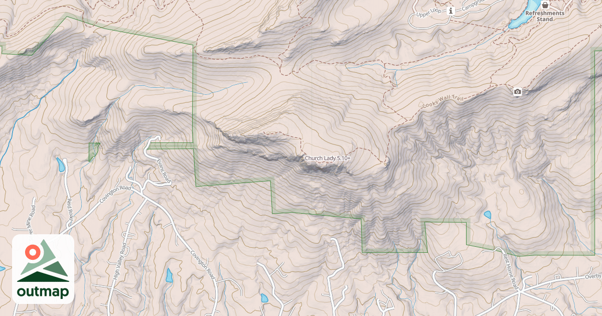 Map of Church Lady