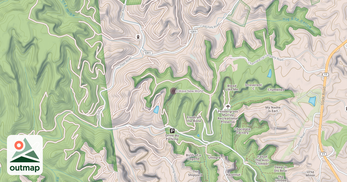 Map of A Wave New World