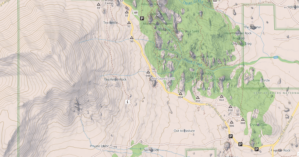 Map preview of Wild Country