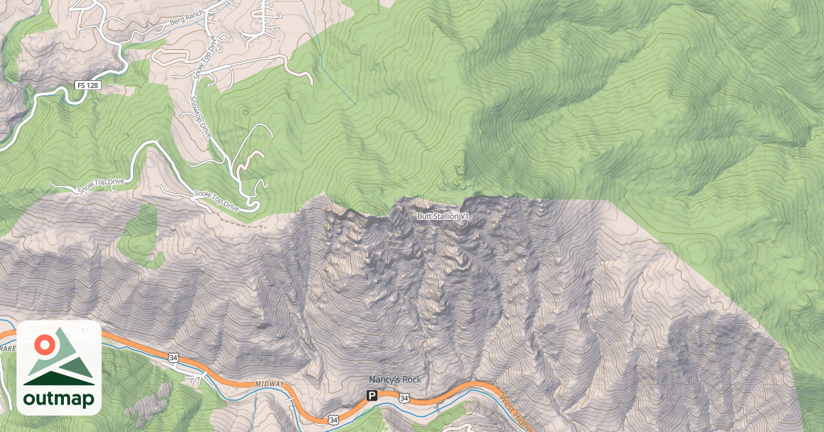 Map of Butt Stallion